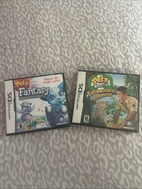 Petz Fantasy & Petz Rescue Endangered Paradise - Nintendo DS